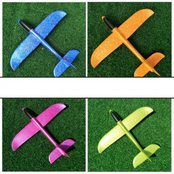 1Piece Stunt Version Of A Hand Tossed Airplane Foam Aircraft EPP Throwing Model Of Airplane Throwing Glider Boomerang Toy GF74