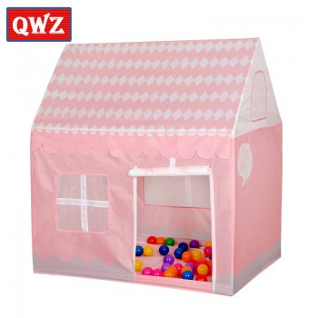 QWZ Kids Toys Tents Kids Play Tent Boy Girl Princess Castle Indoor Outdoor Kids House Play Ball Pit Pool Playhouse for Kids Gift