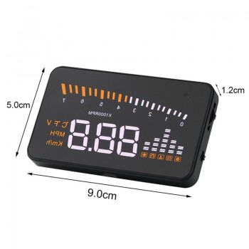 Universal Speedometer Over-speed Alarm Digital Car-styling Car Projector on the Windshield Car Hud Head up Display