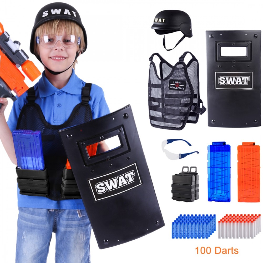 Top Quality Tactical Equipment Helmet Shield Soft Bullet Magazine for Nerf Gun Accessories Bullet Clip For Nerf Series Game