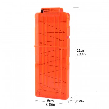 Top Quality Tactical Equipment Helmet Shield Soft Bullet Magazine for Nerf Gun Accessories Bullet Clip For Nerf Series Game