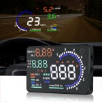 A8 5.5 Inch Car Head Up Display OBD HUD On-Board Computer hud Display Car Electronics obd2 Car Speedometer Windshield Projector