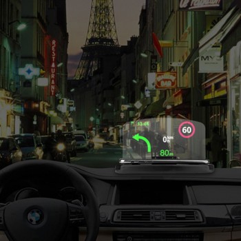New Car Charger Holder For HUD Head-Up Display Mobile Phone Navigation Frame Windscreen Projector Phone Wireless Charger Holder