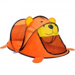 Portable Tiger Childrens Tent Cartoon Animal Kids Play House Outdoors Large Pop Up Toy Tents Indoor Net Infant Ball Pool