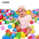 200pcs/set 55mm Secure Colorful Ball Soft Plastic Ocean Ball Funny Baby Kid Swim Pit Toy Water Pool Ocean Wave Ball