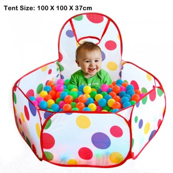3Pcs/Set Foldable Pool-Tube-Teepee Baby Play Tent House Infant Kids Crawling Pipeline Tunnel Game Play Tent Ocean Ball Pool