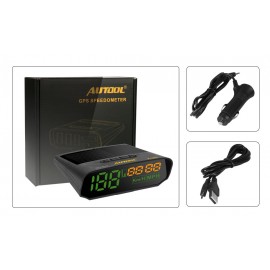 AUTOOL X100S Universal Car HUD GPS Head Up Display KM/h MPH Overspeed Auto Warning Altitude Speedometer Electrical Instruments