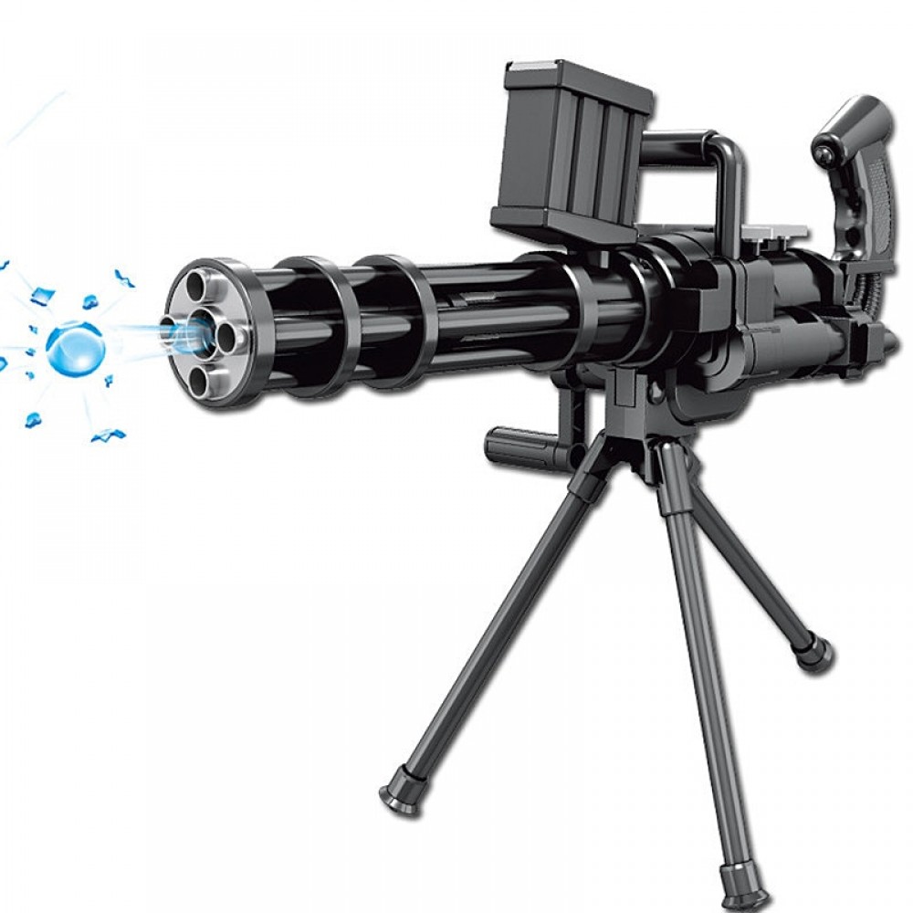 Kids Toy Gun Paintball Gun Gatling Soft Bullet Gun Plastic Toys Infrared CS Game Shooting Crystal Water Bullet