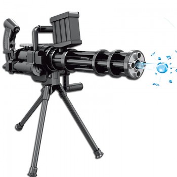 Kids Toy Gun Paintball Gun Gatling Soft Bullet Gun Plastic Toys Infrared CS Game Shooting Crystal Water Bullet