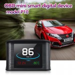 Head Up Display Car OBD2 EUOBD Car Digital Device Diagnostic Alarm LCD Display Speed Water Temperature Fuel Consumption
