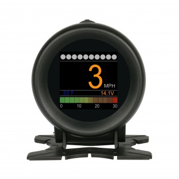 AUTOOL X60 Car OBD Multi-function Digital Meter Alarm Speed Water-Temp Gauge Malfunction-Test for 12V OBD-II Standard Vehicle