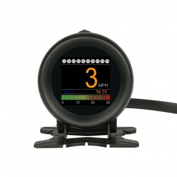 AUTOOL X60 Car OBD Multi-function Digital Meter Alarm Speed Water-Temp Gauge Malfunction-Test for 12V OBD-II Standard Vehicle