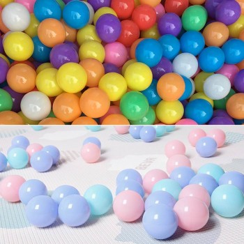 200pcs/lot Eco-Friendly Colorful Plastic Ball Water Pool Ocean Wave Ball Toys Stress Air Ball Outdoor Sports Toys for Children