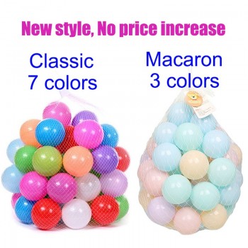 Colors Baby Plastic Balls Water Pool Ocean Wave Ball Kids Swim Pit With Basketball Hoop Play House Outdoors Tents Toy HYQ2