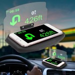 SPEEDWOW Universal HUD Head Up Display Windscreen Projector Mobile Phone Holder 6.5 Inch For iPhone For Samsung GPS HUD Head Up