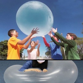 Bubble Inflatable Ball Anti Stress Balloon Toy Transparent Wubble Bubble Outdoor Stress Ball Kids Adults Inflatable Toys