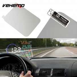 Display Exclusive Film 15*13CM Premium OBD HUD Film Car Screen Film Universal Reflective Film GPS Navigation Tools