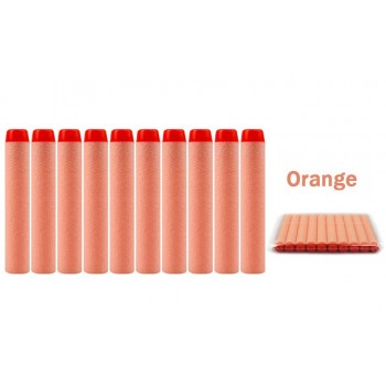 Hot Sale 100 pcs Mix Color Refill Bullets Dart For Elite Series Blasters Refill Soft Bullet Toy Gun