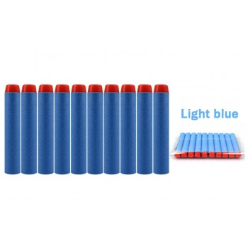 Hot Sale 100 pcs Mix Color Refill Bullets Dart For Elite Series Blasters Refill Soft Bullet Toy Gun
