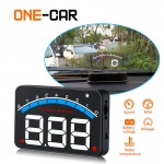 Car Head Up Display OBD2 3.5 Inch Projector Glass Vehicle Auto DigitalCar Driving Data Display Speed RPM Water Temperature HUD