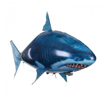 Remote Control Shark Toys Air Swimming Fish Infrared RC Flying Air Balloons Clown Fish Kids Toys Gifts Party Decoration