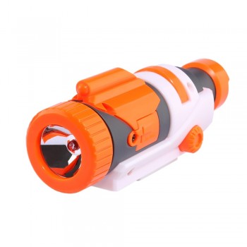 Modified Part Tactical Flashlight for Nerf Elite Series - Orange + Grey