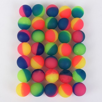 3Pcs/set Colorful Toy Ball Mixed Bouncy Ball Child Elastic Rubber Children Kids Outdoor Bath Bouncy Toys Cool