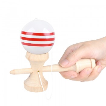MITOYS Kendama 18.5 cm Wooden Toys Outdoor Sports Toy Balls Juggling Ball toy For Children Strings kendama professional Adult