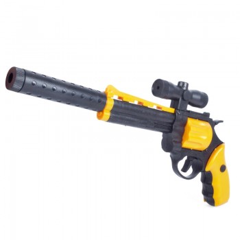 Kitoz Assembly Toy Gun Building Blocks Pistol Rifle DIY 3D Miniature Model Plastic Gift for Boy Kids With Building Instruction