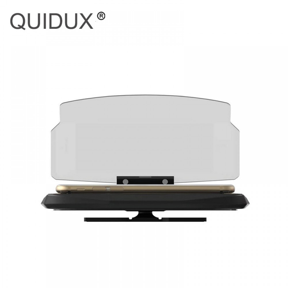 HUD Mobile Navigation Universal Car Phone Holder Windscreen Projector Head Up Display 6.5 Inch For iPhone/Samsung/xiaomi GPS HUD