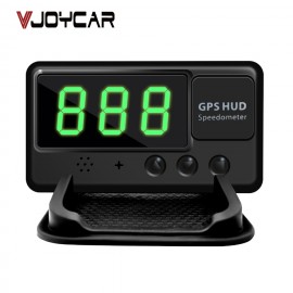 VJOYCAR C60 Universal Car HUD GPS Speedometer Head Up Display Windshield Digital Speed Projector Overspeed Alarm For All Vehicle