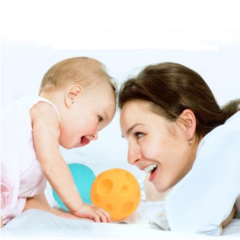 6-11pcs Textured Multi Ball Baby Set develop tactile senses Toy Baby Touch Hand Teether Ball Training Massage Soft stress Balls