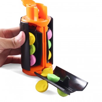 Tactical Plastic Modified Crystal Water Beads  Bullet Bomb with 50pcs Round Soft Bullet Foam Bullets for nerf Rival series