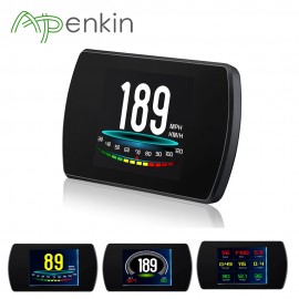Car HUD 5.8 TFT OBDII Head Up Display Digital Car Speedometer On-Board Computer OBD2 Windshield Projector P12 P10 A100 A8 C500