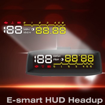 EANOP Esmart Car HUD Head up Display OBD2 II EOBD Auto Digital Car Speedometer Over Speed Warning Alarm headup