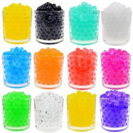 500Pcs/Bag Water Gun Bullet Toy Orbeez Soft Crystal Water Paintball Gun Bullet Grow Water Beads Balls Outdoor Orbita Gun Toy