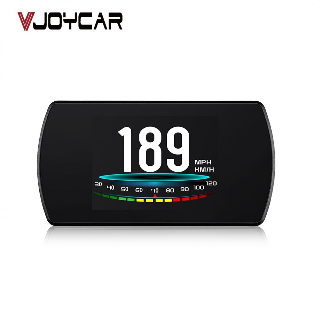 VJOYCAR P12 4.3 TFT OBD Hud GPS Head Up Display Digital Car Speed Projector On-board Computer OBD2 Speedometer Fault Code Clear