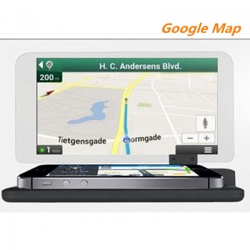 GEYIREN 6 inch Universal H6 Car HUD Head Up Display Projector Phone Navigation Smartphone Holder gps hud for any cars