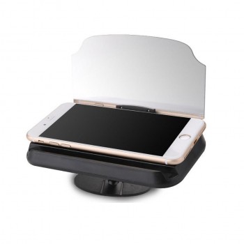 VJOYCAR C62 Auto Hud Glass Projetor Holder Head Up Display Car Speedometer Projector Holder Wireless Bracelet Phone Navigation