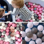 100 Pcs/lot Eco-Friendly Colorful Ball Soft Plastic Ocean Ball Funny Baby Kid Swim Pit Toy Water Pool Ocean Wave Ball Dia 5.5cm