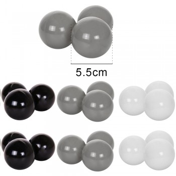 100 Pcs/lot Eco-Friendly Colorful Ball Soft Plastic Ocean Ball Funny Baby Kid Swim Pit Toy Water Pool Ocean Wave Ball Dia 5.5cm