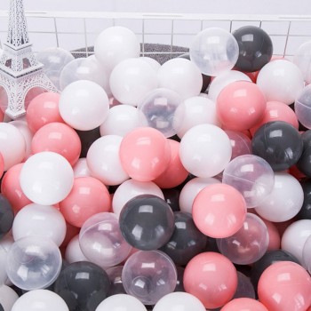 100 Pcs/lot Eco-Friendly Colorful Ball Soft Plastic Ocean Ball Funny Baby Kid Swim Pit Toy Water Pool Ocean Wave Ball Dia 5.5cm