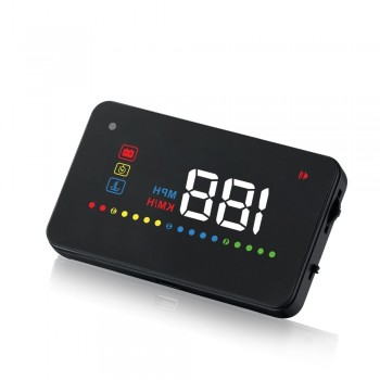 GEYIREN A200 hud car universal head up display speedometer obd2 temperature water Projection on the windshield for car hud 2018