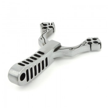 Alloy slingshot, outdoor hunting fishing shooting a slingshot. Outdoor shooting toys, childrens classic toys.