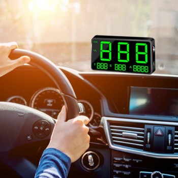 C80 Digital Car GPS Speedometer Speed Display KM/h MPH For Bike Motorcycle Car Accessorizes