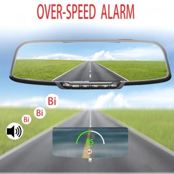 C80 Digital Car GPS Speedometer Speed Display KM/h MPH For Bike Motorcycle Car Accessorizes