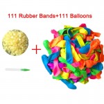 111Pcs Funny Water Balloons Toys Magic Summer Beach Party Outdoor Filling Water Balloon Bombs Toy For Kids Adult Children
