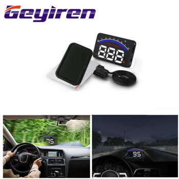 Geyiren 3.5 Screen HUD Car OBD II HUD Head Up Display M6 Car Display Water Temperature Auto Electronic Voltage Alarm DC12V Hud