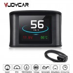 VJOYCAR Automobile Trip On-board Computer Car Digital GPS OBD2 OBD Driving Computer Display Speedometer Temperature Gauge Hud