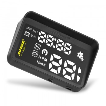 AUTOOL X210 Auto Projector OBD II Vehicle Speeding Warning MPH/KM/h with Anti-slip Pad Car Head-Up Display